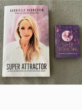 Super Attractor By Gabrielle Bernstein Hard Cover Book and Cards Set